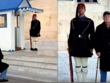 Η αλήθεια που δε γνωρίζετε για τη φωτογραφία με τον παππού και τη γιαγιά στον Άγνωστο Στρατιώτη (φωτο)